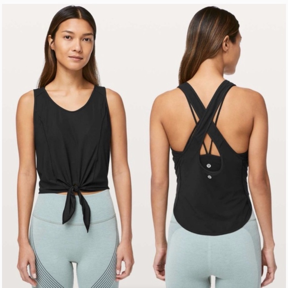 Lululemon Call it a Tie Tie-Front Tank Top